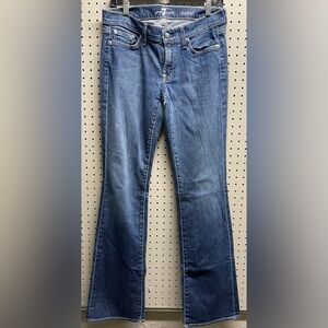 7 For All Mankind Jeans Women's Sz 29 Blue Bootcut